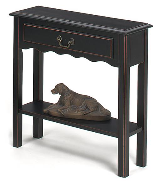 Petite console sales table